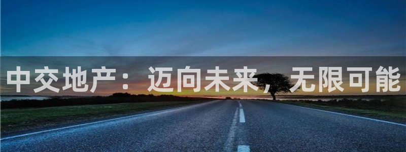 天狮娱乐电脑版：中交地产：迈向未来，无限可能