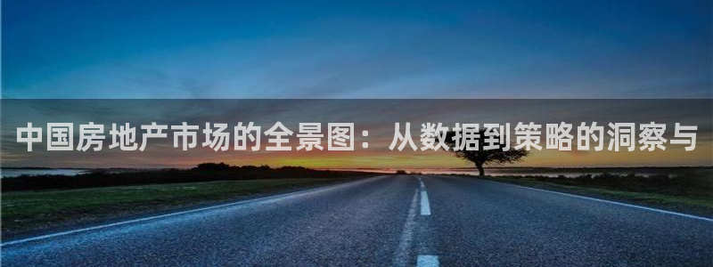 天狮娱乐30j判官333OO：中国房地产市场的全景图：从数据