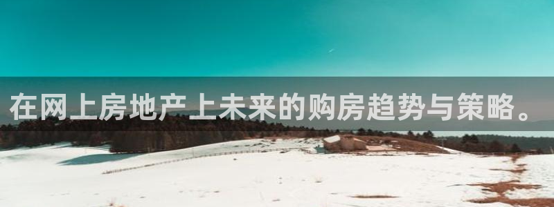 天狮娱乐注册登录：在网上房地产上未来的购房趋势与策略。
