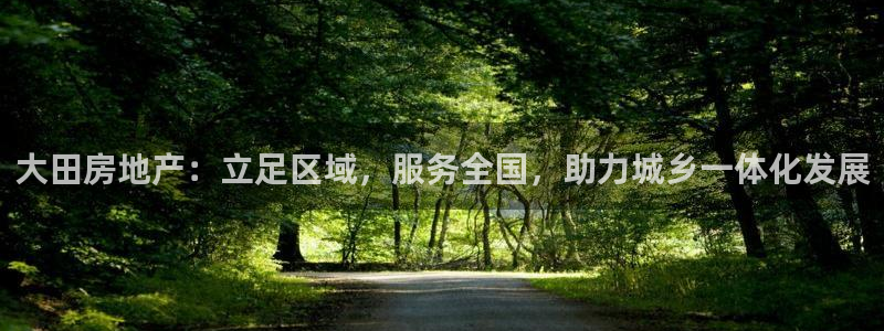 天狮娱乐¤股s东50015：大田房地产：立足区域，服务全国，