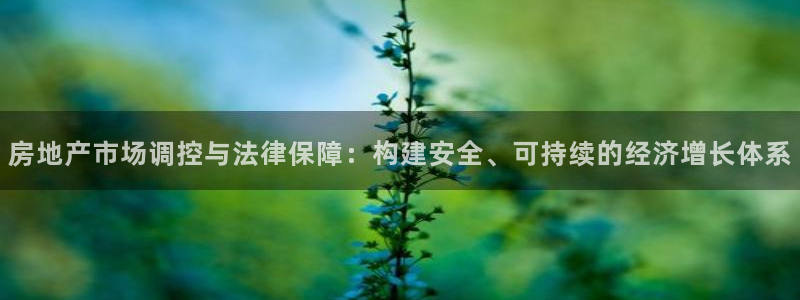 天狮娱乐是正规平台吗：房地产市场调控与法律保障：构建安全、可