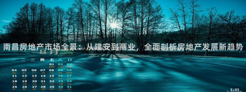 天狮娱乐玩法：南昌房地产市场全景：从建安到商业，全面剖析房地