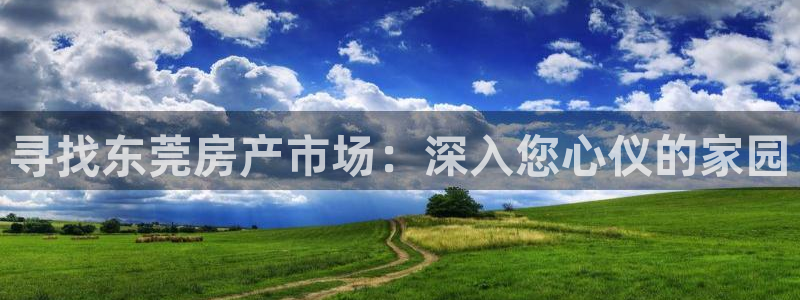 天狮娱乐彩票玩法：寻找东莞房产市场：深入您心仪的家园