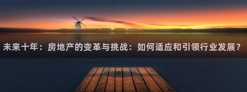 龙湖狮山天街苏州娱乐：未来十年：房地产的变革与挑战：如何适应