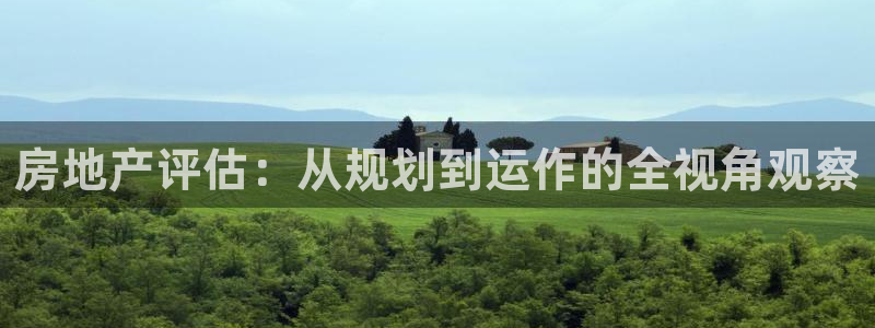 天狮娱乐指尖下：房地产评估：从规划到运作的全视角观察