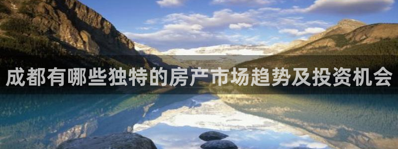 龙湖狮山天街娱乐：成都有哪些独特的房产市场趋势及投资机会